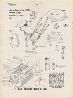 Gloster Javelin, G.A.G.Cox, с тех. надписями